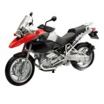 Miniature bmw r1200gs 1:12 newray blanc / rouge