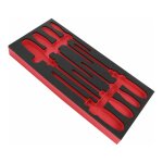 Module en mousse facom seul pour 8 tournevis