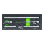 Module pour servante d'outils jbm 5 rallonges de 1 / 4