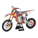 Moto miniature new ray ktm 450 sx - f webb 1 / 6