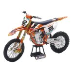 Moto miniature new ray ktm 450 sxf factory cairoli 222 1 / 10