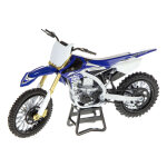 Moto miniature new ray yamaha 450 yzf 2017 1 / 12 bleu