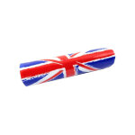 Mousse de guidon avec barre - biketek union jack - bleu / rouge