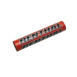 Mousse de guidon avec barre - renthal sx mini 180mm - rouge / noir
