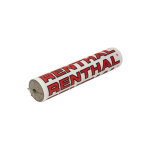 Mousse de guidon avec barre - renthal sx vintage 240mm - blanc / rouge