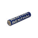 Mousse de guidon avec barre - renthal sx vintage 240mm - bleu / blanc