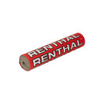 Mousse de guidon avec barre - renthal sx vintage 240mm - rouge / blanc