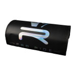 Mousse de guidon sans barre krm noir mat et logo holographique