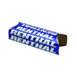 Mousse de guidon sans barre - renthal fatbar issue - bleu / blanc