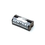 Mousse de guidon sans barre - renthal fatbar - noir / blanc