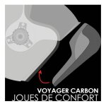 Mousses de joues roof pour casque ro38 rover voyager - 56