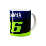 Mug vr46 tasse racing yamaha bleu / noir / jaune