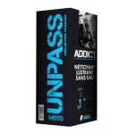 Nettoyant moto unpass addict 750 ml avec microfibres