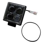 Optique de feu avant led pour plaque phare ycf