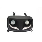 Optique r8 leds noir mat booster 2004>