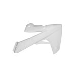 Ou�e de radiateur droit rieju 50 mrt / mrt pro 09 - blanc brillant