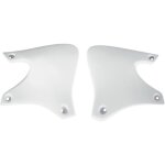 Ou�es de radiateur ufo yamaha 400 yz - f 98 - 99 blanc