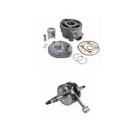 Pack complet haut moteur alu + embiellage pour moteur am6 Pack complet haut moteur alu + embiellage pour moteur am6