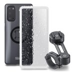 Pack complet sp connect support t�l�phone fixation guidon moto noir
