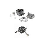Pack haut moteur alu + embiellage teknix pour derbi senda - 06 Pack haut moteur alu + embiellage teknix pour derbi senda - 06