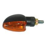 Paire de clignotants brazoline short noir � ampoule