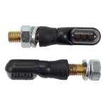 Paire de clignotants noir � led - rbmax max saphir - homologu� ce