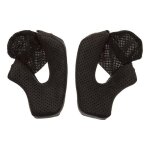 Paires de coussinets de joue pour casque bell bullit 40mm noir