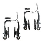Paire d'triers vtt v - brake alu noir 110mm