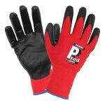 Paire de gants d'atelier brazoline t10 rouge sp�cial �cran tactile