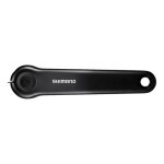 Paire de manivelles v�lo shimano fc - e6100 pour v�lo �lectrique noir