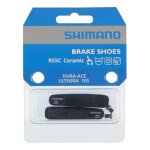 Paire de patins de frein shimano r55c pour jantes c�ramique