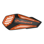 Paire de protèges mains polisport mx air universel noir / orange Paire de protèges mains polisport mx air universel noir / orange