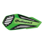 Paire de protèges mains polisport mx air universel vert / noir Paire de protèges mains polisport mx air universel vert / noir