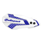 Paires de prot�ges mains polisport mx flow blanc / bleu - yamaha yzf