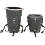 Paire de sacoches cavali�res moose racing adv1 dry noir (20 litres)