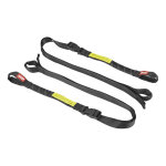 Paire de sangles givi �lastiques noires avec clips r�glable 500 � 1