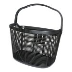 Panier v�lo klickfix lamello en plastique noir (18l) (vendu sans fixa