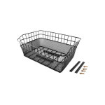 Panier v�lo rectangulaire rms maxi noir 45x30x18 cm