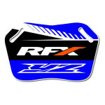 Panneautage rfx pro version yamaha yz bleu et blanc