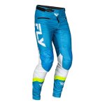 Pantalon bmx fly racing rayce bleu / blanc - 38