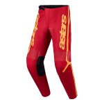 Pantalon cross alpinestars fluid apex v2 fire red / gold - us - 28