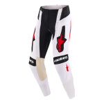 Pantalon cross alpinestars techstar knif black / white / red - us - 36