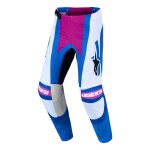 Pantalon cross alpinestars techstar maven white / hot coral / blithe blue -