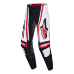 Pantalon cross alpinestars techstar nomur black / white / red - us - 36