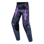 Pantalon cross enfant alpinestars fluid youth lone gray camo / purple -