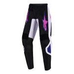 Pantalon cross enfant alpinestars youth fluid grid black / light grey / pu