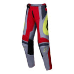Pantalon cross enfant alpinestars youth racer melt bright red / gray - us