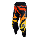 Pantalon cross enfant bud racing racing gp lava noir / orange / jaune - us -