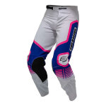 Pantalon cross enfant bud racing gp youth neon violet / rose fluo / blanc -