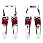 Pantalon cross enfant bud racing gp zebra wsx blanc edition limit�